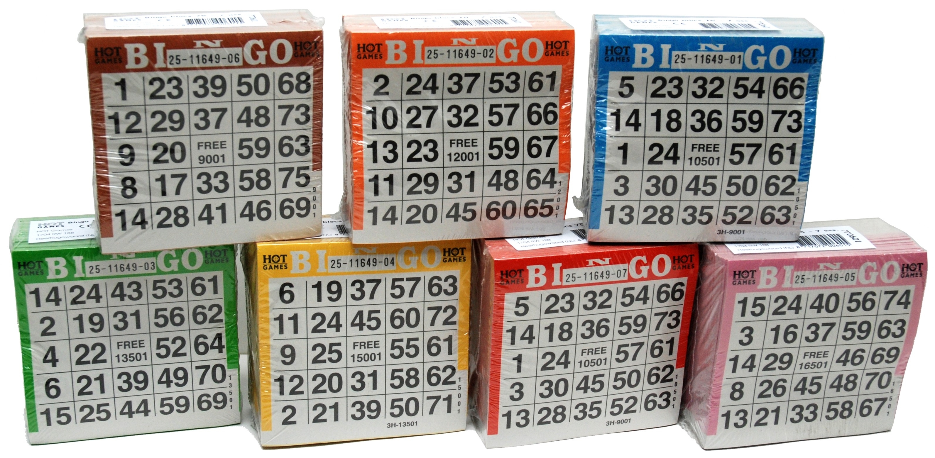 constante Explosieven stromen Bingo - losse kaarten kopen op Amusement.be