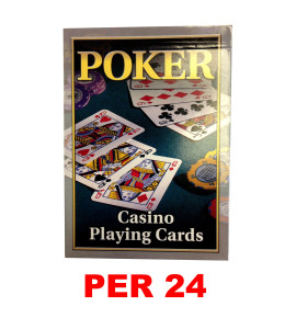 Pokerkaarten ACE - per doos van 24