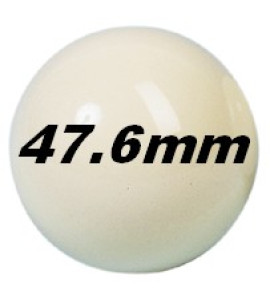 Bal Pool/Snooker - Wit 47,6mm Aramith