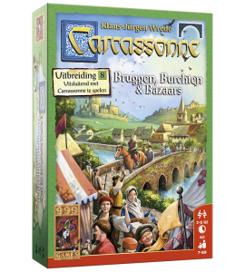 Carcassonne uitbreiding Bruggen, Burchten en Bazaars