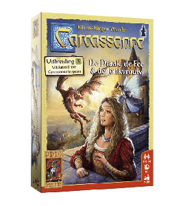 Carcassonne uitbreiding De Draak, de Fee en de Jonkvrouw