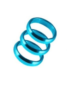 Harrows Supergrip spare rings - blauw