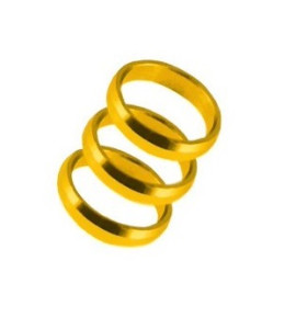 Harrows Supergrip spare rings - goud