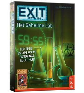EXIT - Het Geheime Lab - Bordspel