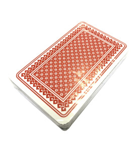 Kaartspel Carlton 52 kaarten - frans - rood