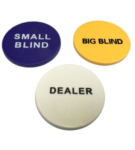 Poker - Dealer Buttonset