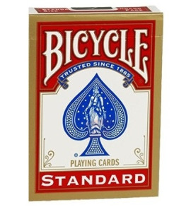 Pokerkaarten Bicycle Standard Index - rood